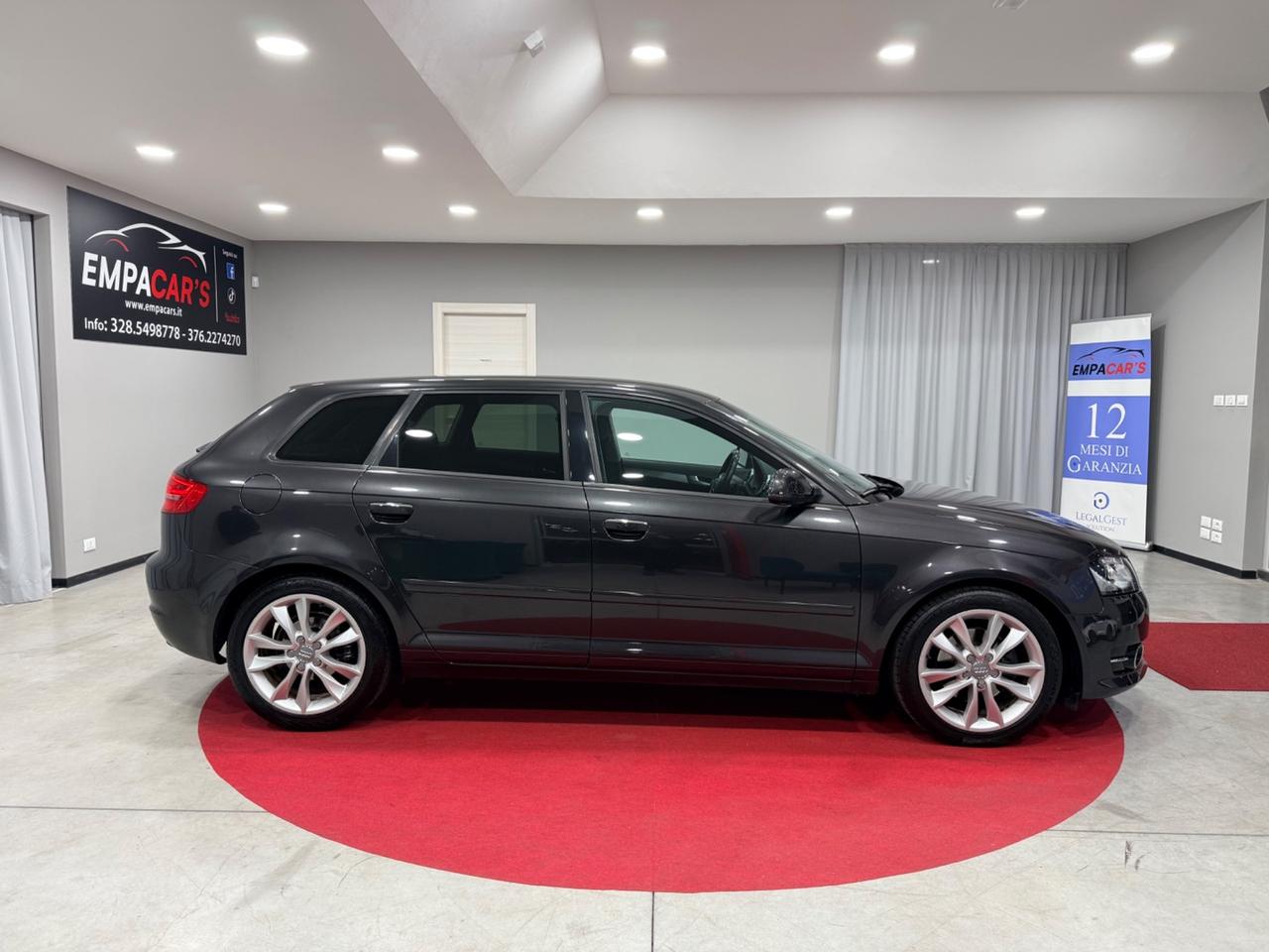 Audi A3 2.0 TDI 140cv Automatica OK NEOPATENTATI