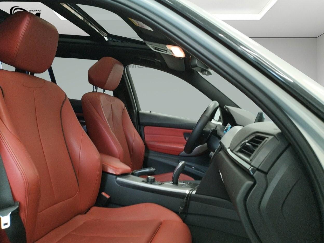BMW 320 d xdrive Msport * TETTO APRIB. * PELLE ROSSA *