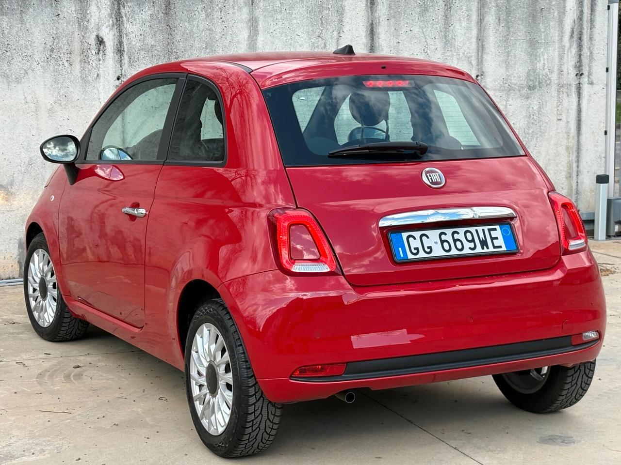Fiat 500 1.0 benz/ibrida- 28000 km -NAVI-2021