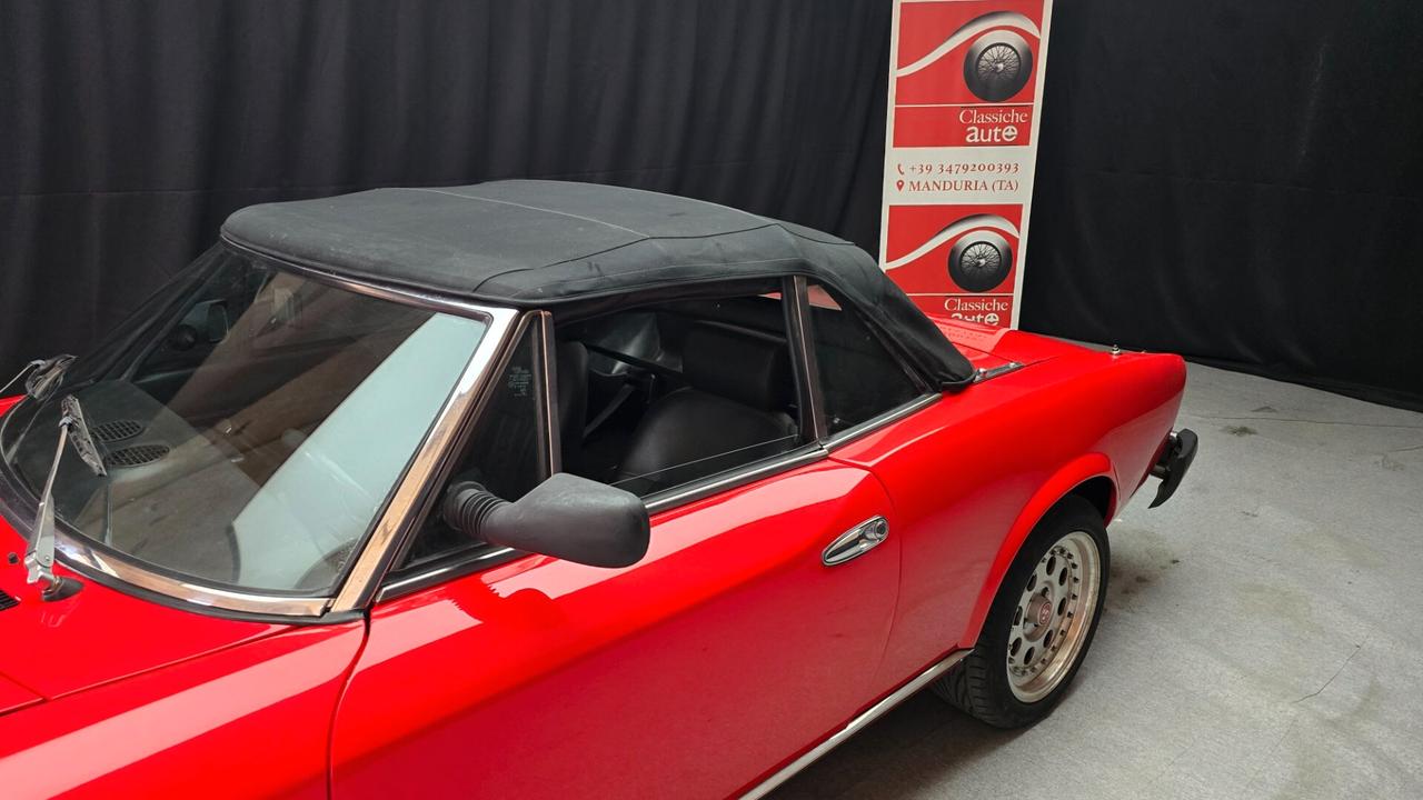 Fiat 124 Spider EUROPA PININF. ASI CON CRS