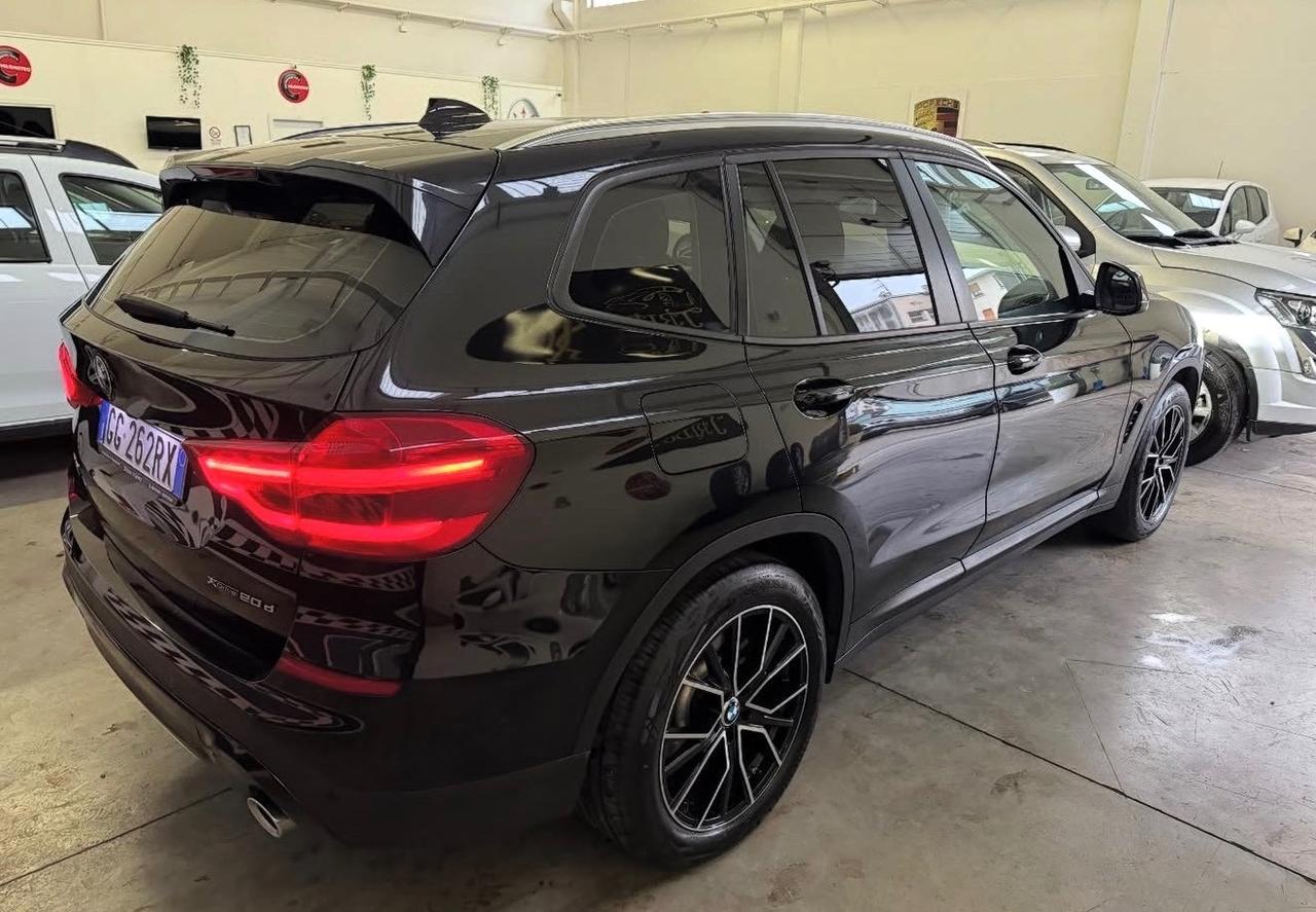 Bmw X3 xDrive20d 48V 190CV HYBRID GANCIO TRAINO