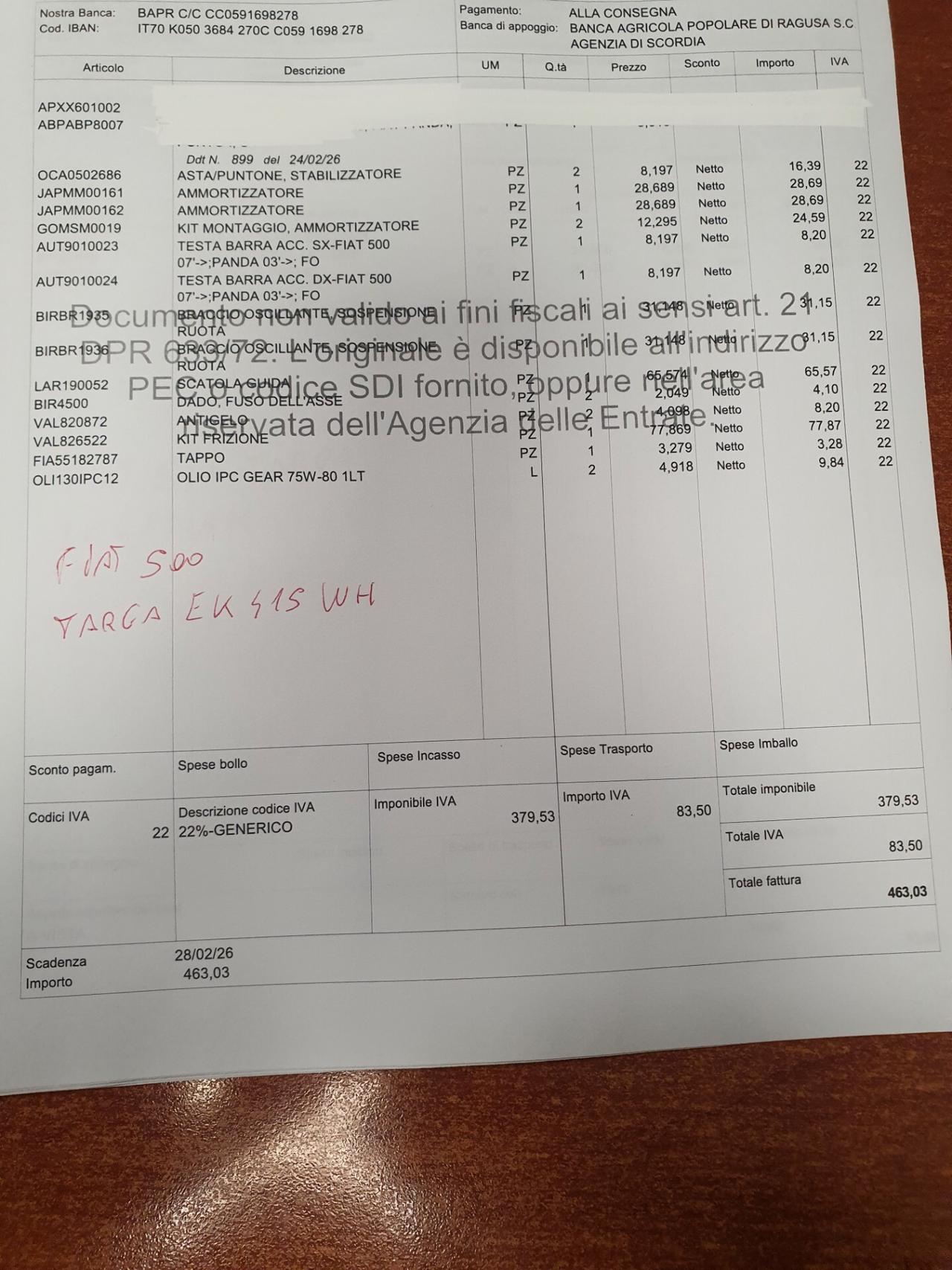 Fiat 500 1.2 Lounge Motore Fire