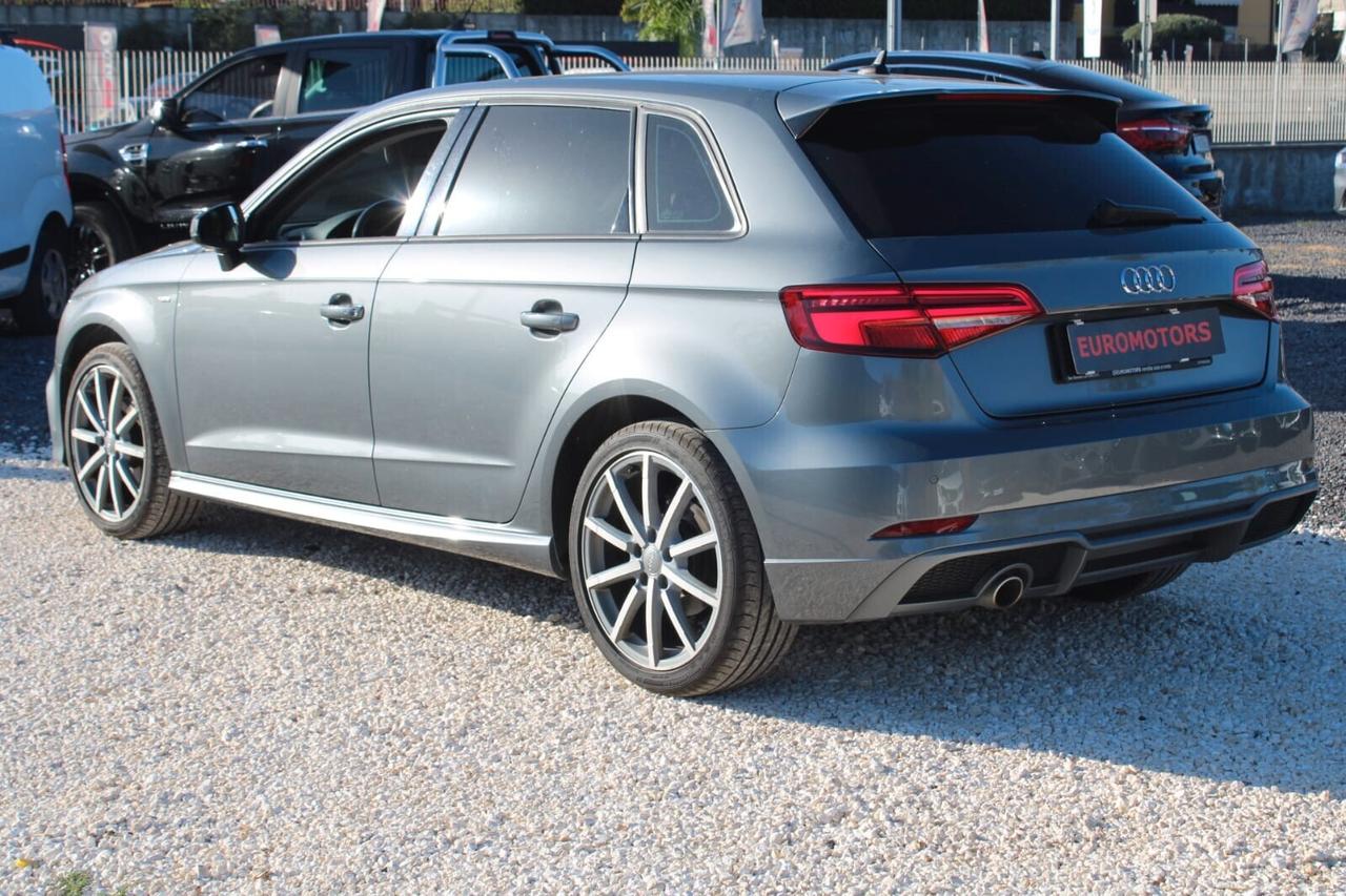 Audi A3 SPB 30 TDI S tronic Tua A SOLI 251€ al mese Anticipo Zero