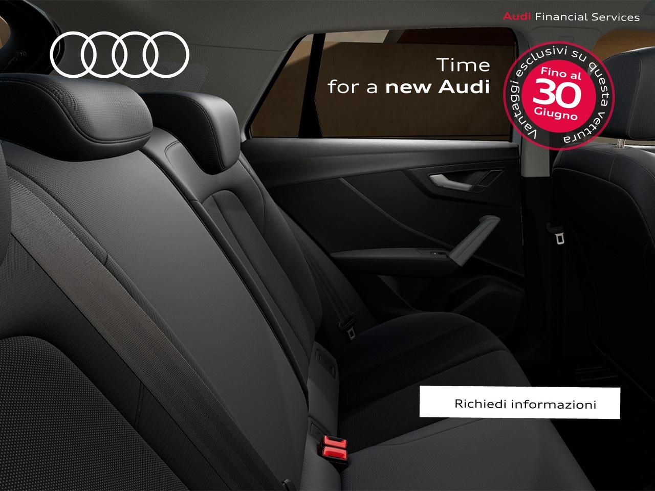 Audi Q2 30 2.0 tdi identity black