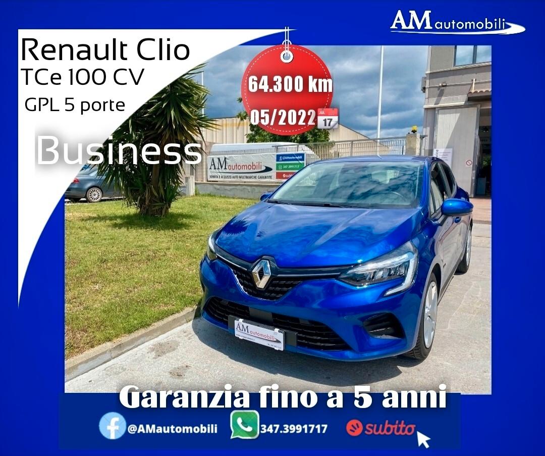 Renault Clio 1.0 TCe 100 CV GPL 5 porte Business