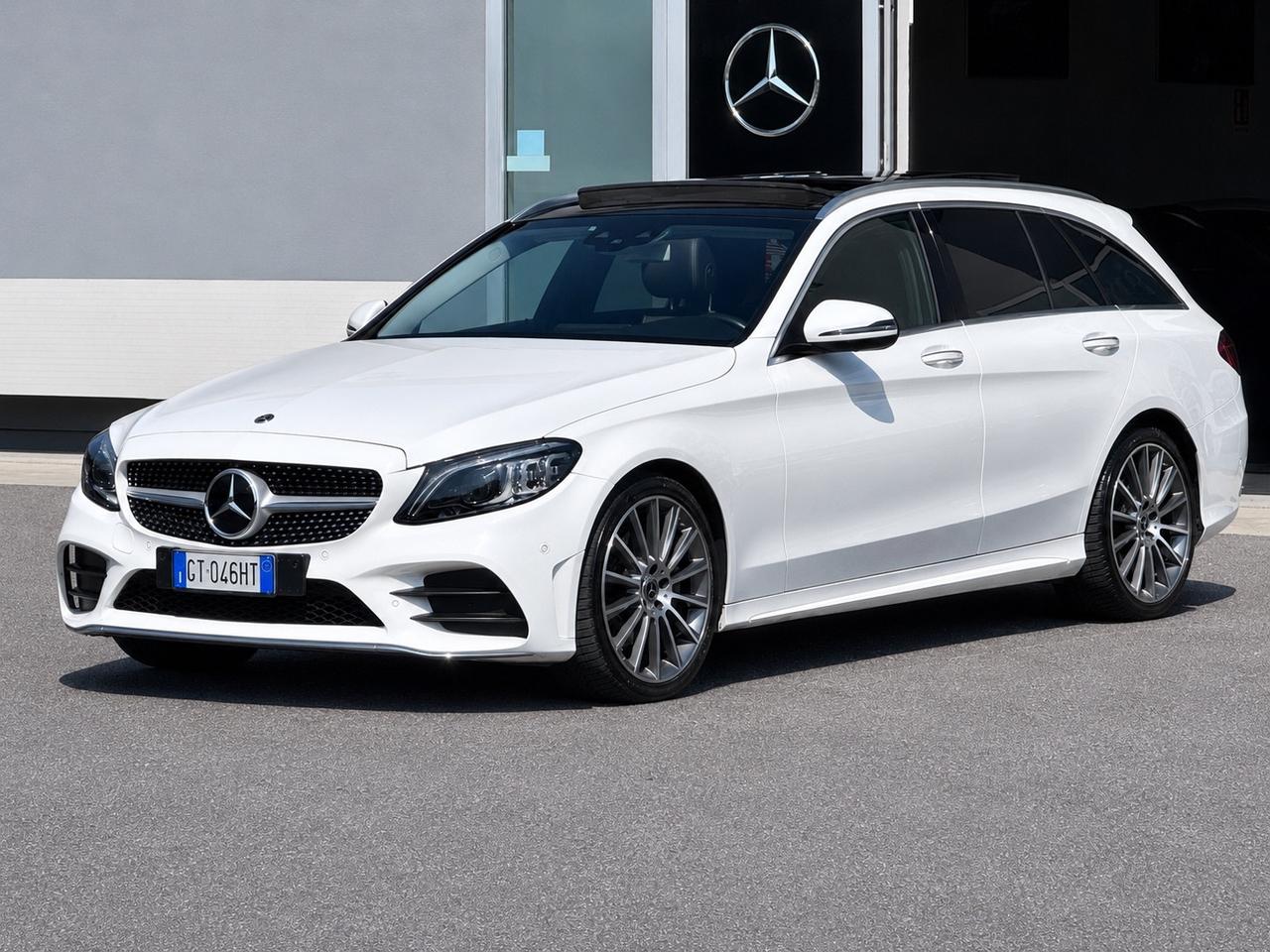MERCEDES -BENZ C 220 d Premium Plus AMG TETTO DOPPIO APRIBILE