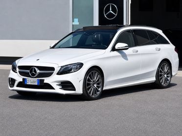 MERCEDES -BENZ C 220 d Premium Plus AMG TETTO DOPPIO APRIBILE