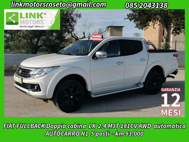 FIAT Fullback 2.4 180CV Doppia Cabina aut. LX 4WD