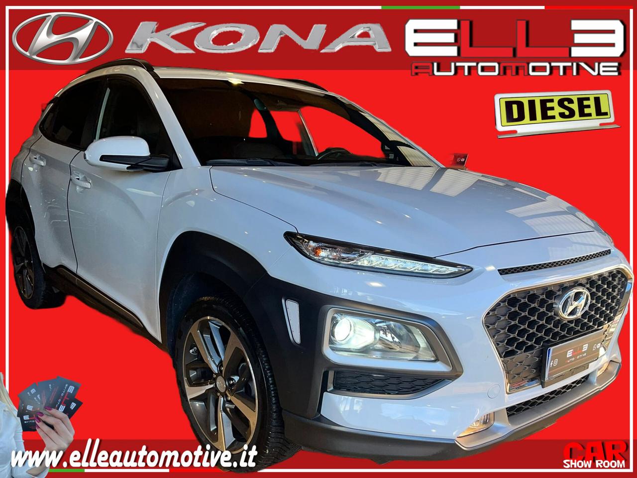 Hyundai Kona 1.6 CRDI 115 CV BLOCK SYSTEM
