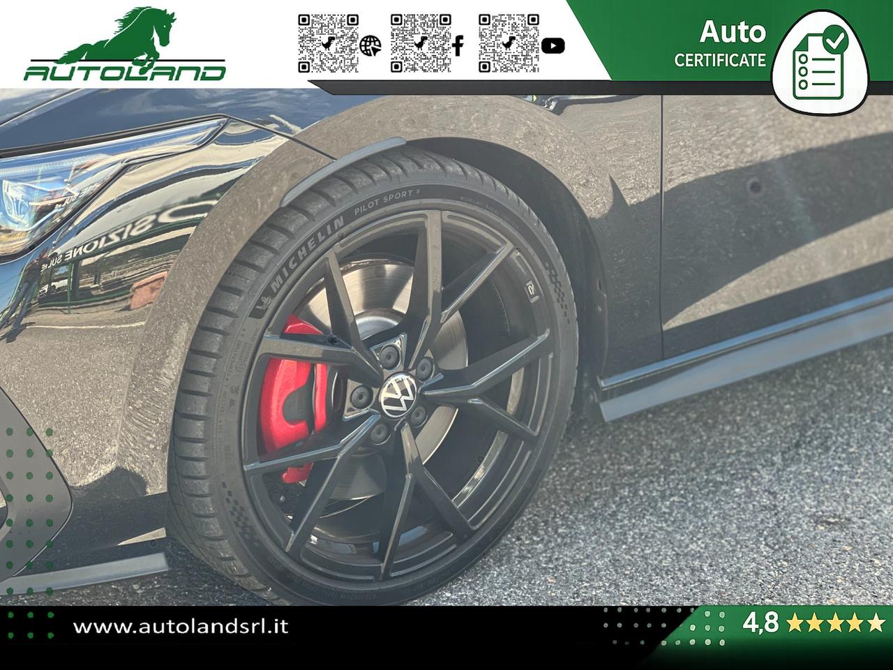 Volkswagen Golf 2.0 tsi GTI 265cv dsg TETTO - HEAD UP - PELLE - SEDILI VENTILATI