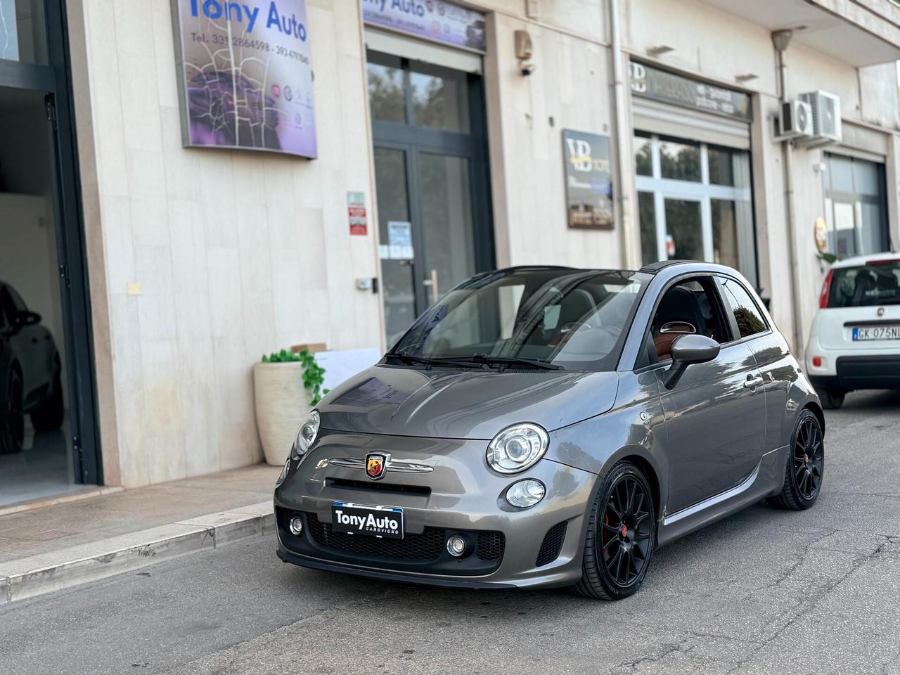 Abarth 595 595C CABRIO Competizione 160cv BLOCK SHAFT,NAVI,TELECAMERA,BLUETHOOT,USB,INTERNI IN PELLE,ANDROID AU