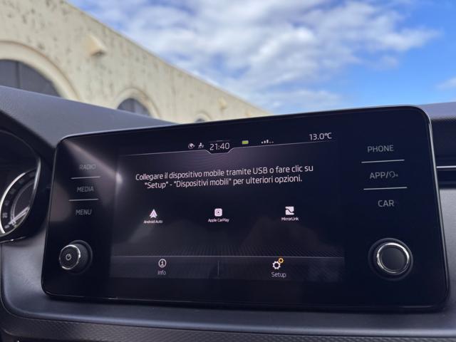SKODA Kamiq 1.0 TSI 110 CV AMBITION+NAVI CARPLAY+ADAS