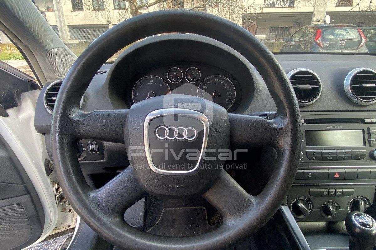 AUDI A3 1.6 TDI 90 CV CR F.AP. Ambition