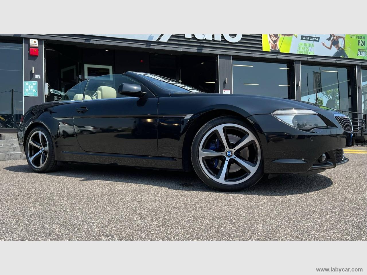 BMW 650i Cabrio 367CV 8 CILINDRI DA COLLEZIONE