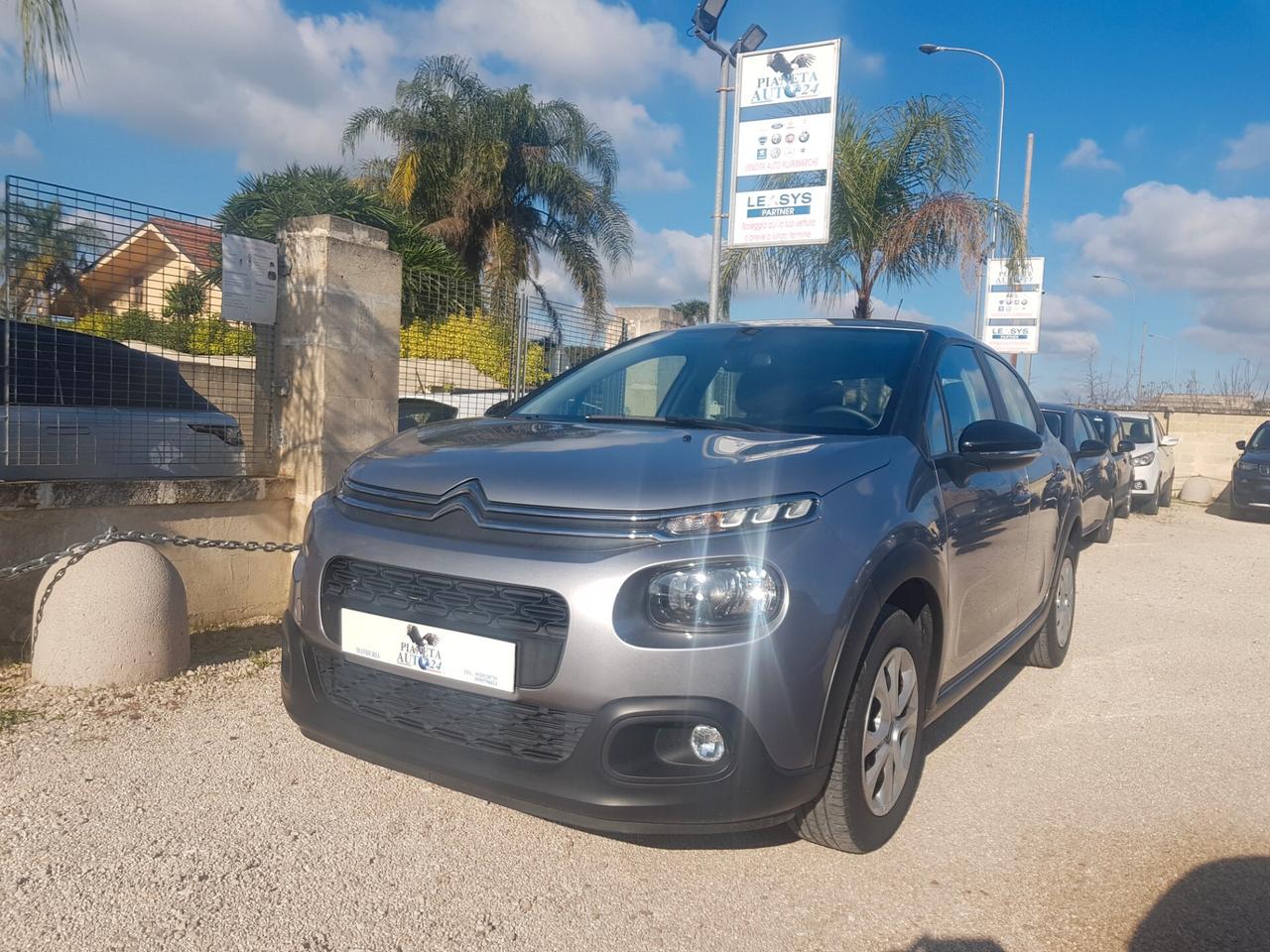 Citroen C3 1.2 Feel 83 cv Navy Led Sensori Cruise Connettivita'