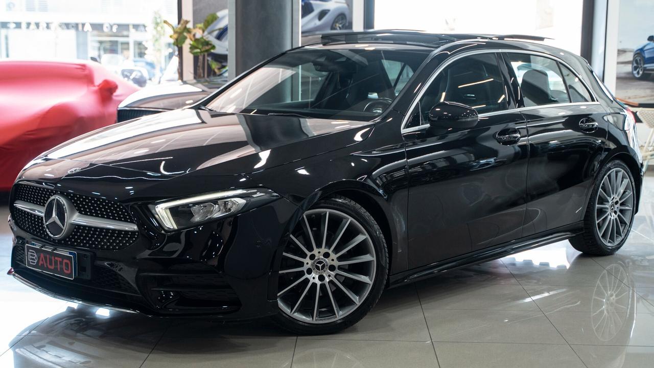 Mercedes-benz A 180 D PREMIUM PLUS AMG TETTO PACK LUCI XENO NAVI FULL OPTIONAL