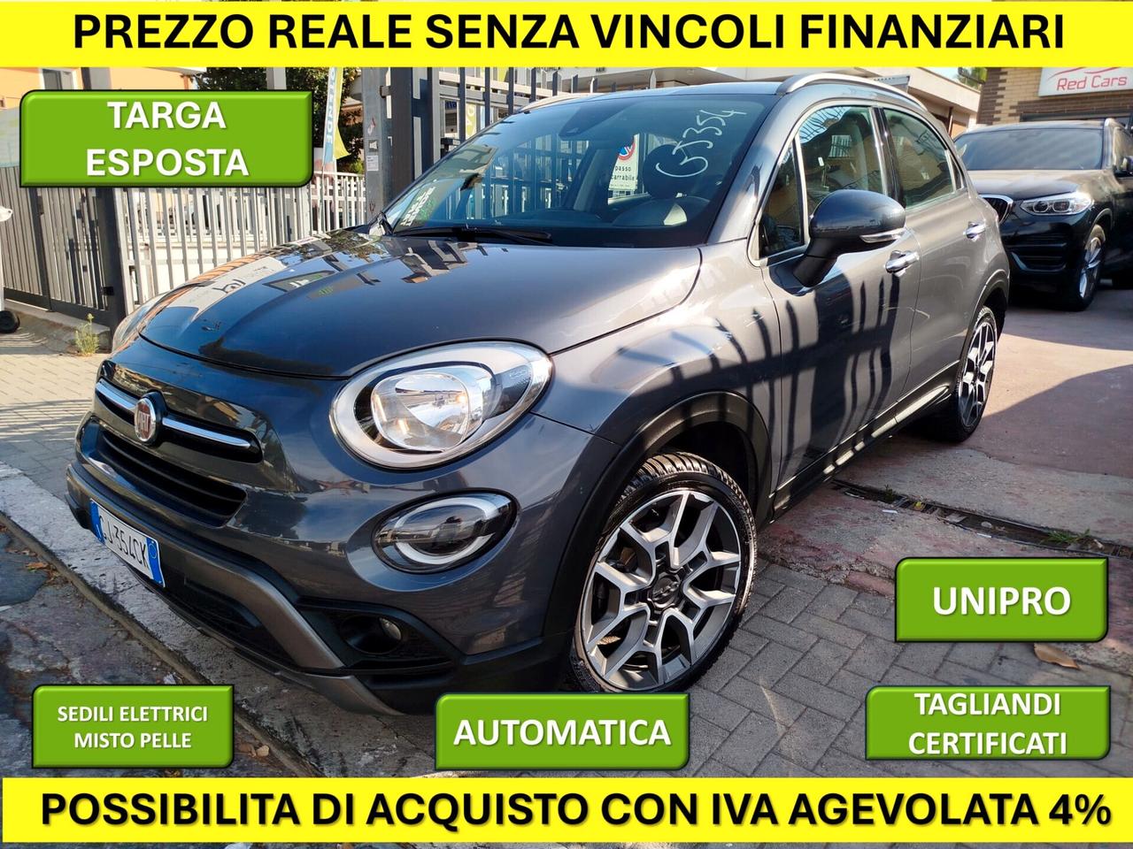 FIAT 500X CROSS 150CV AUTOM-UNIPRO *PREZZO VERO* KM CERTI