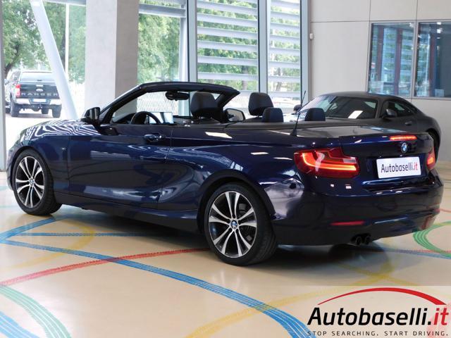 BMW 220 D CABRIO SPORT AUTOMATICA 190CV EURO 6B