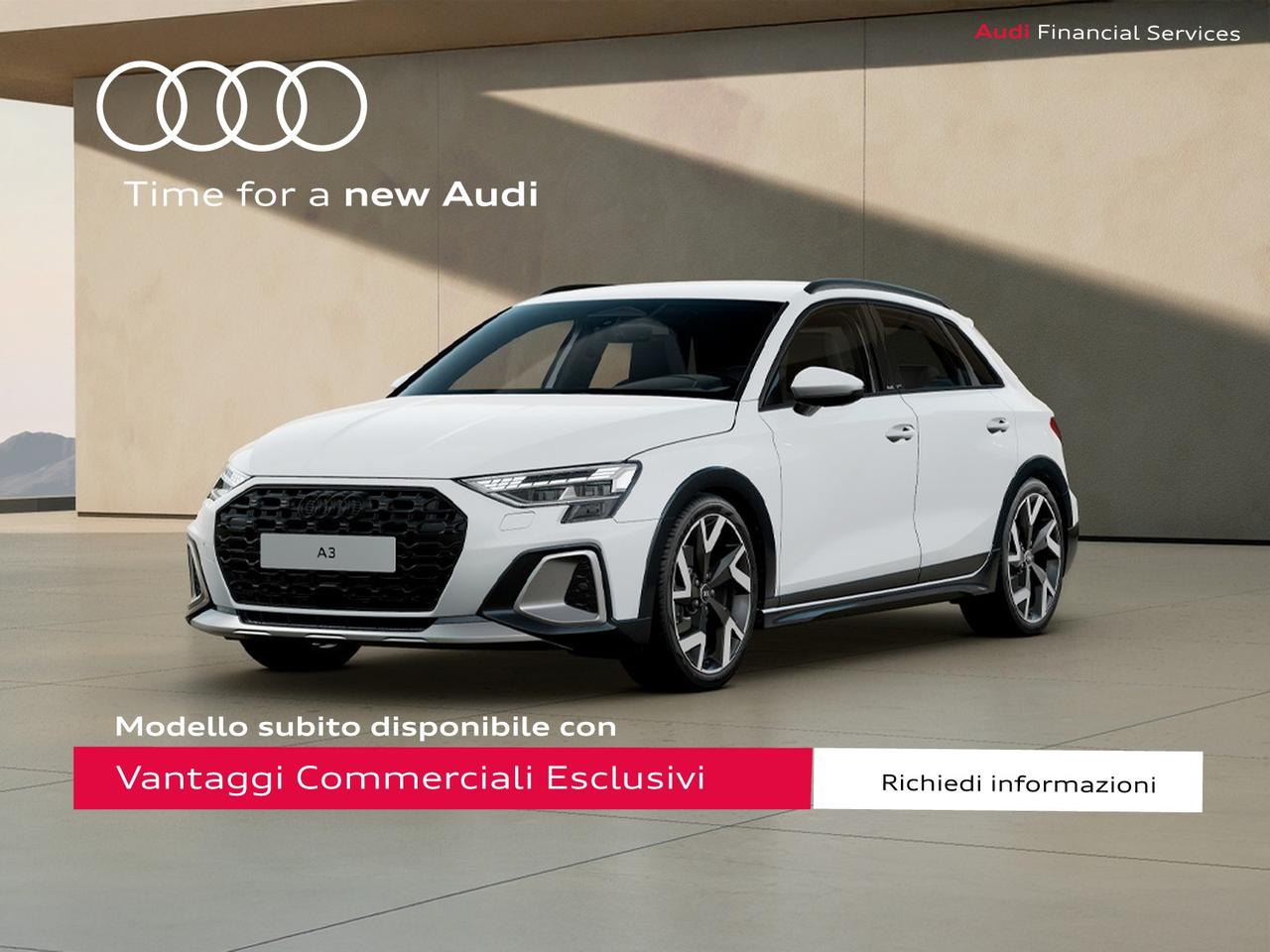 Audi A3 allstreet 1.5 tfsi mhev identity contrast 150cv s-tronic