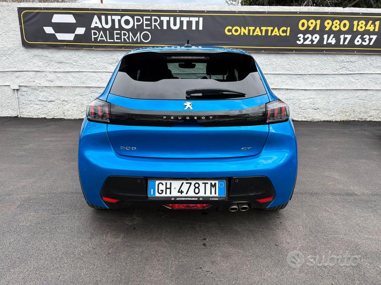 PEUGEOT 208 1.2 PureTech (130cv) GT AUTOMATICA