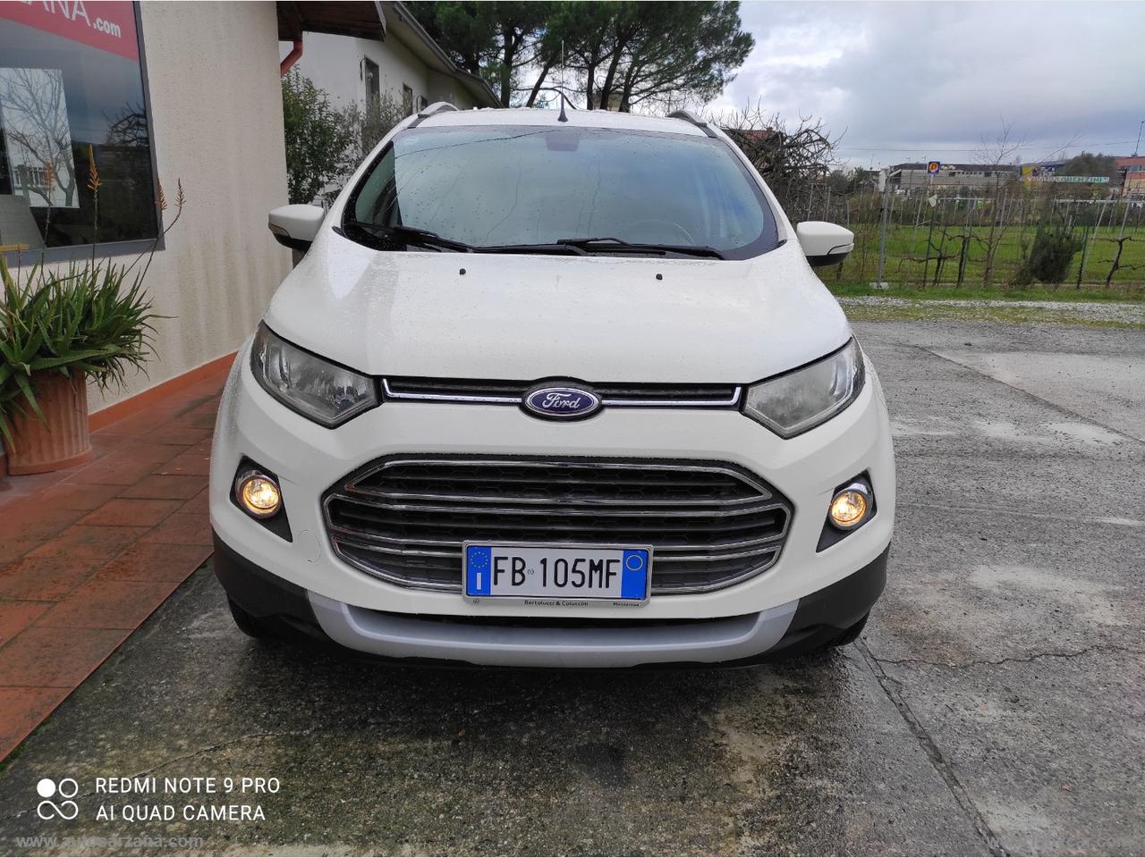 FORD EcoSport 1.5 TDCi 95 CV Titanium 3 ANNI GARANZIA -- 15GG SODDISFATTI O RIMBORSATI