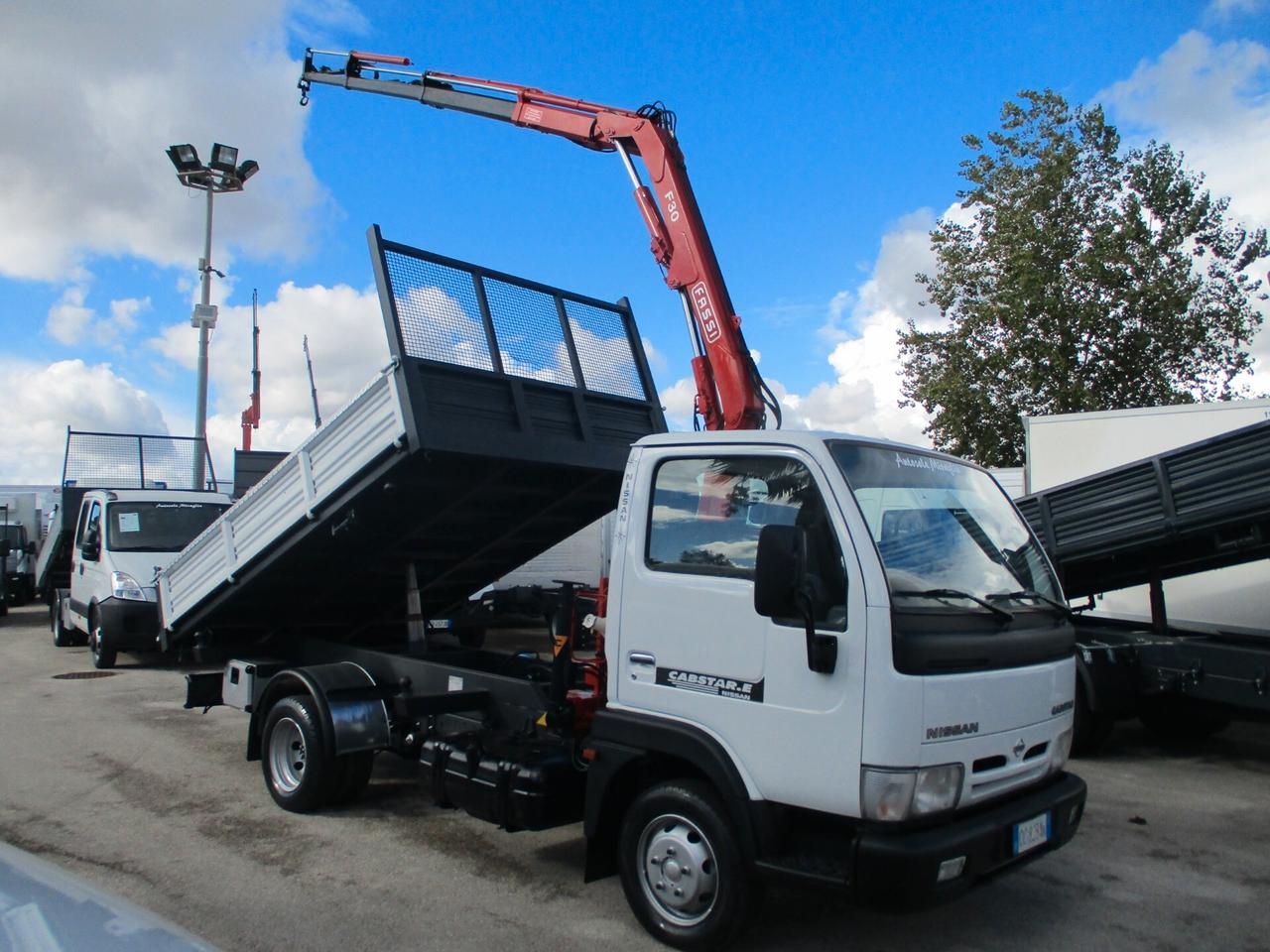 Nissan Cabstar 3000 120CV GRU FASSI F30 3S +RIBALT ATTACCHI PUNTA