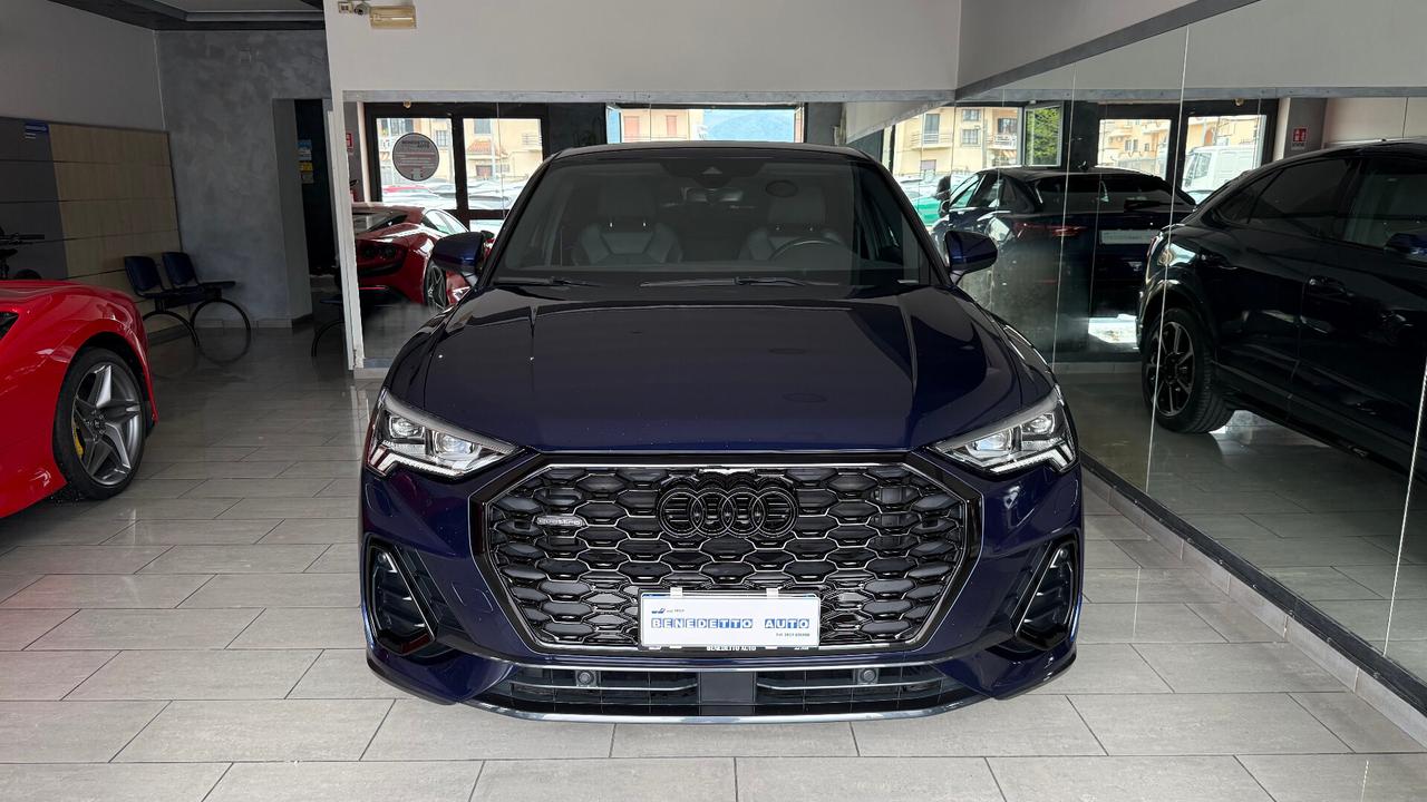 AUDI Q3 SPORTBACK 2.0 TDI QUATTRO S LINE S TRONIC IDENTITY BLACK