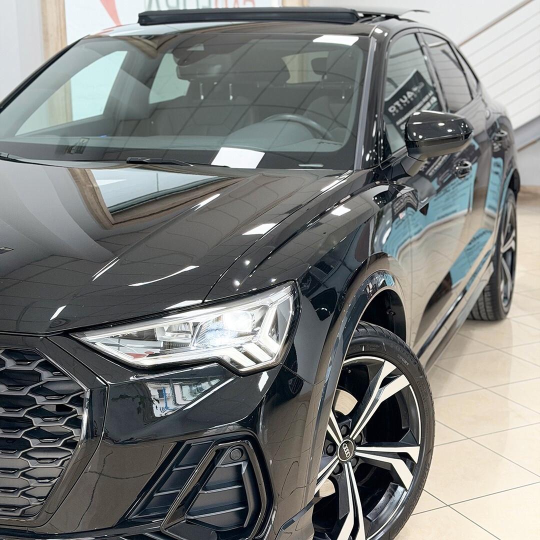 Audi Q3 Sportback 35 TDI Identity Black |tetto apribile|