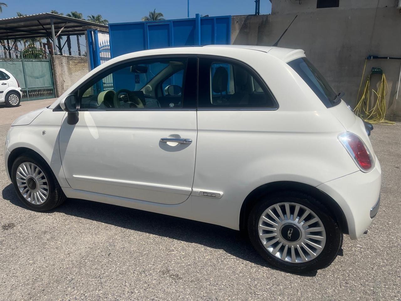 Fiat 500 lounge-1.2 gpl- km 125000-2008