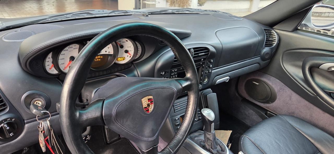 996 911 Porsche Turbo Cabriolet Book service Full Italia
