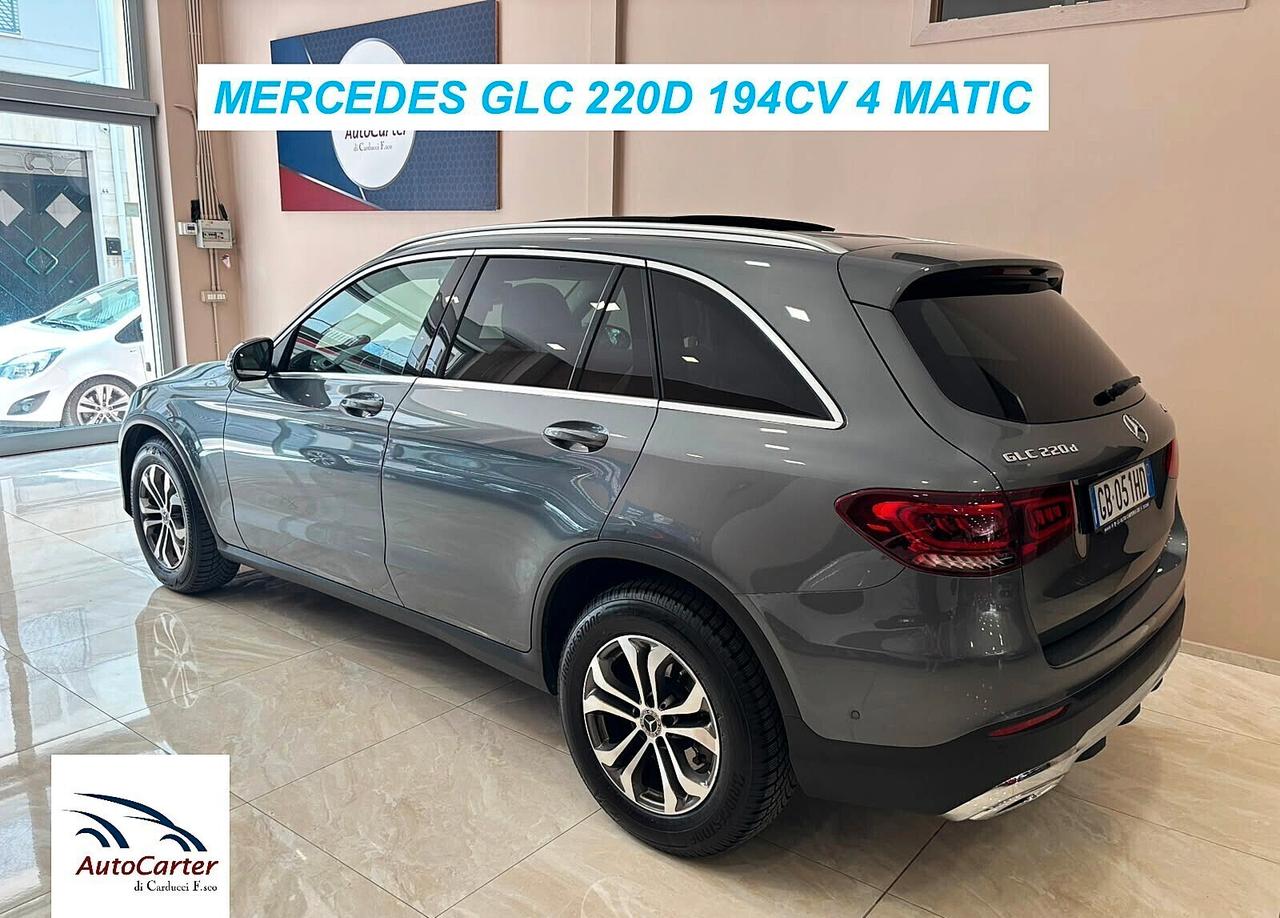 Mercedes GLC 220d 4Matic**DOPPIO TETTO**FULL