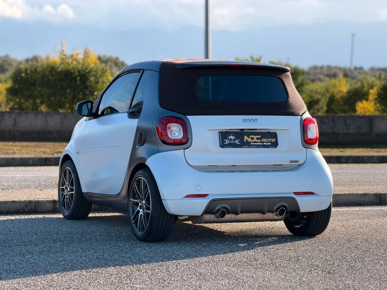 Smart ForTwo 90 0.9 T twinamic cabrio Cherrywhite