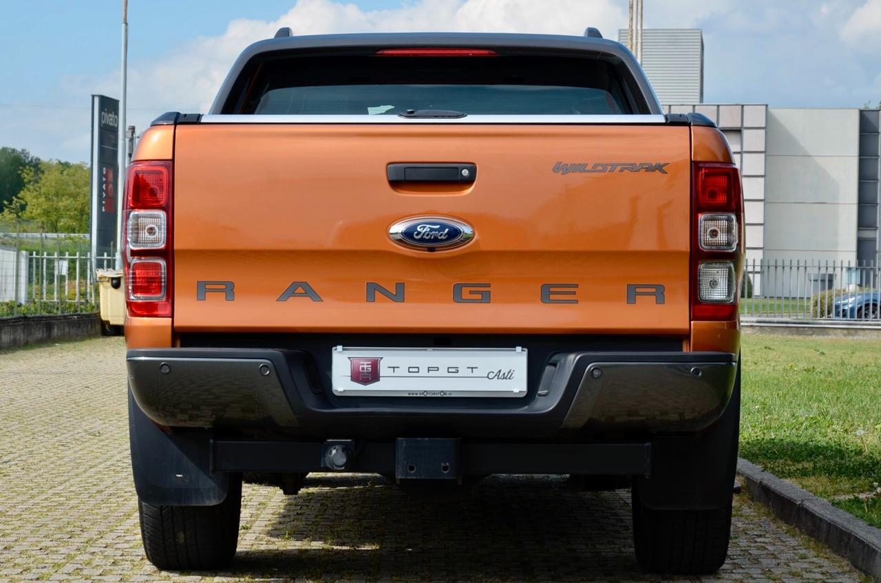 FORD RANGER 3.2 TDCI DOUBLE CAB WILDTRACK 200cv MANUALE, AUTO PRIVATA, UFF ITALIANA, SERVICE FORD, RETROCAMERA, PERMUTE