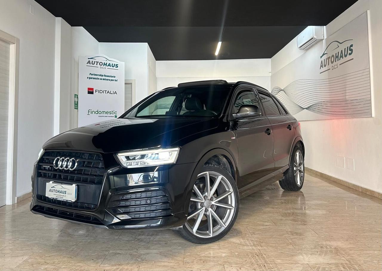 AUDI Q3 S LINE 2.0 TDI TOT BLACK