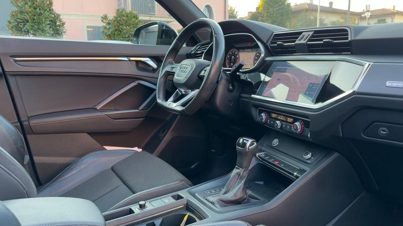 AUDI Q3 QUATTRO 40 2.0 S-LINE S-TRONIC AT7 TFSI 190 CV - VIRTUAL COCKPIT, TETTO, PACCHETTO LUCI