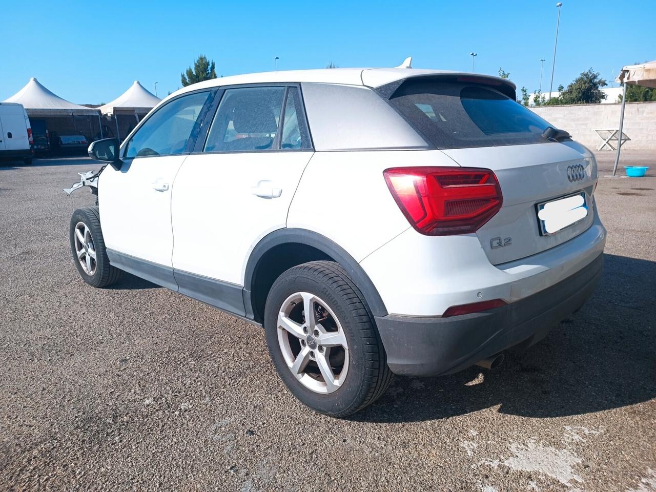 Audi Q2 1.6 TDI Sinistrata
