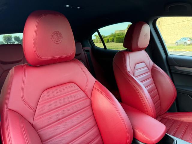 ALFA ROMEO Stelvio 210CV Q4 VELOCE+H.KARDON+PELLE ROSSA