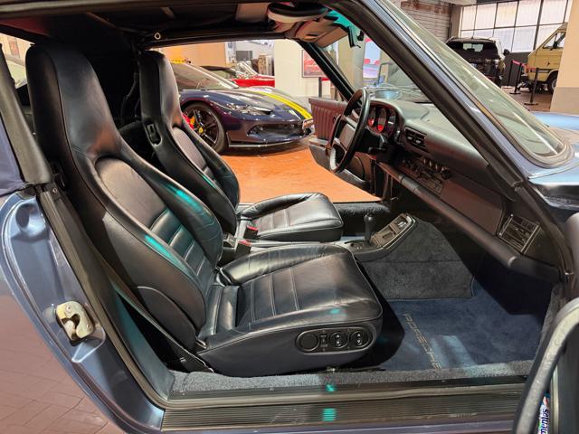 PORSCHE 964 Cabrio-Baltic Blu-Pelle Blu-Capote Blu