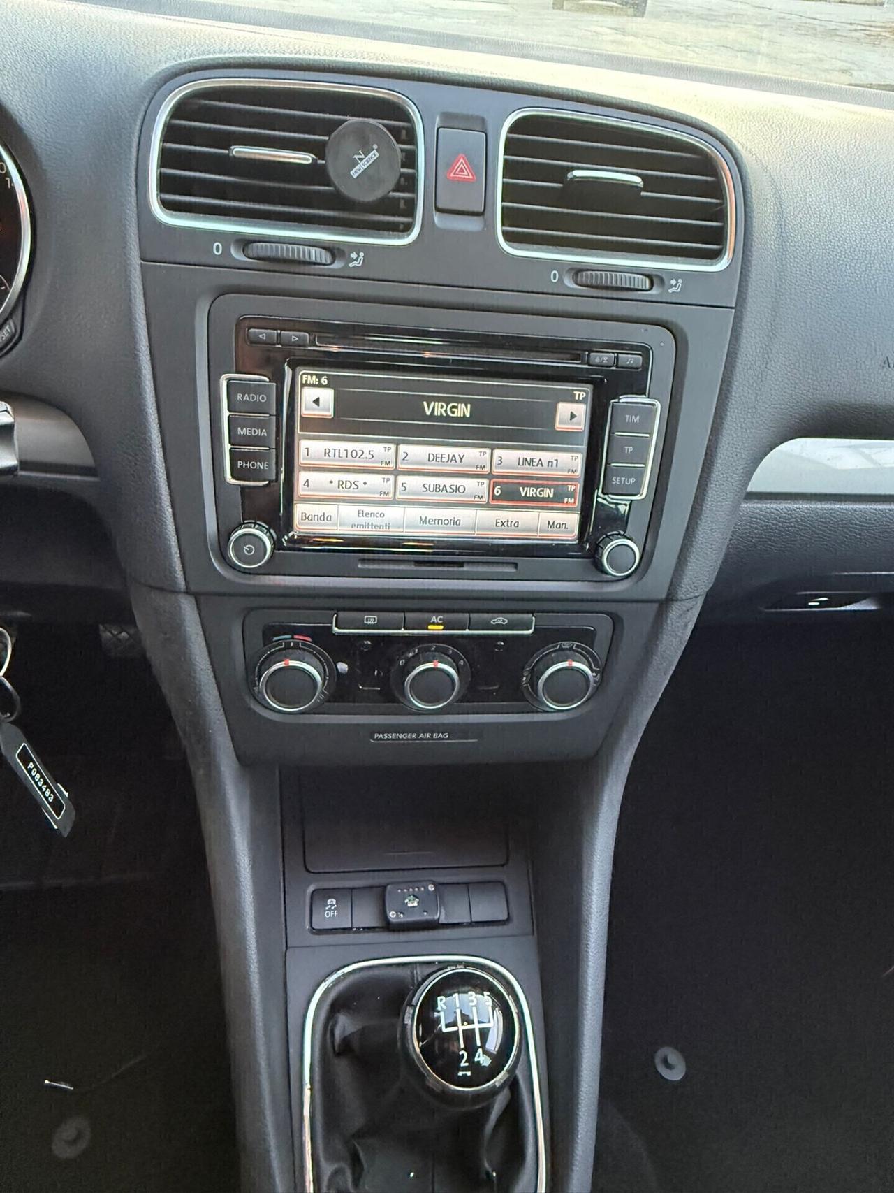 Volkswagen Golf 6 Bifuel benzina GPL neopatentati