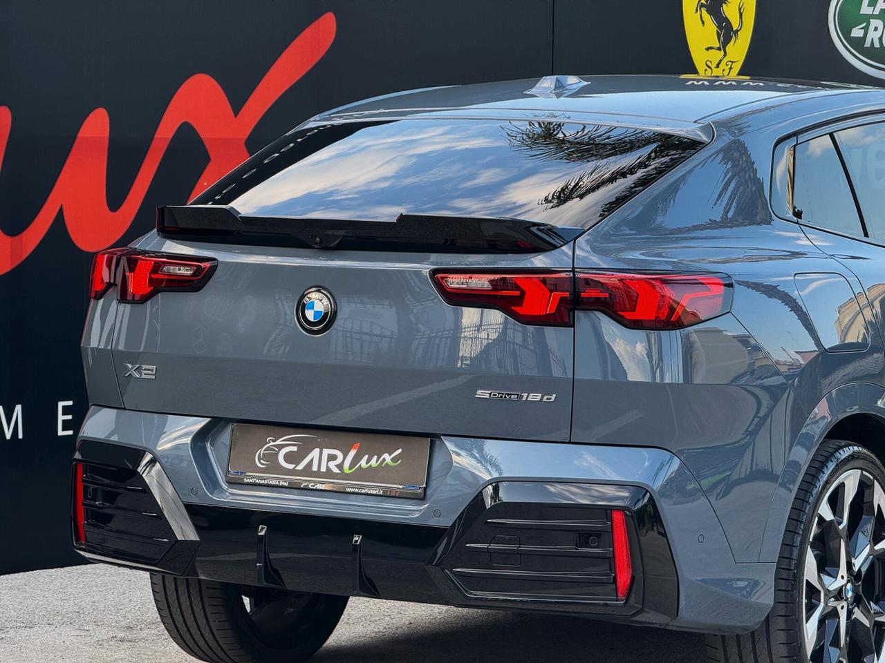 BMW X2 sDrive 18d MSport PRO TETTO CALANDRA