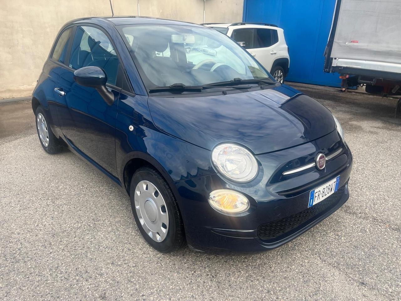 Fiat 500-1.2 benz-km 80000-09/2018