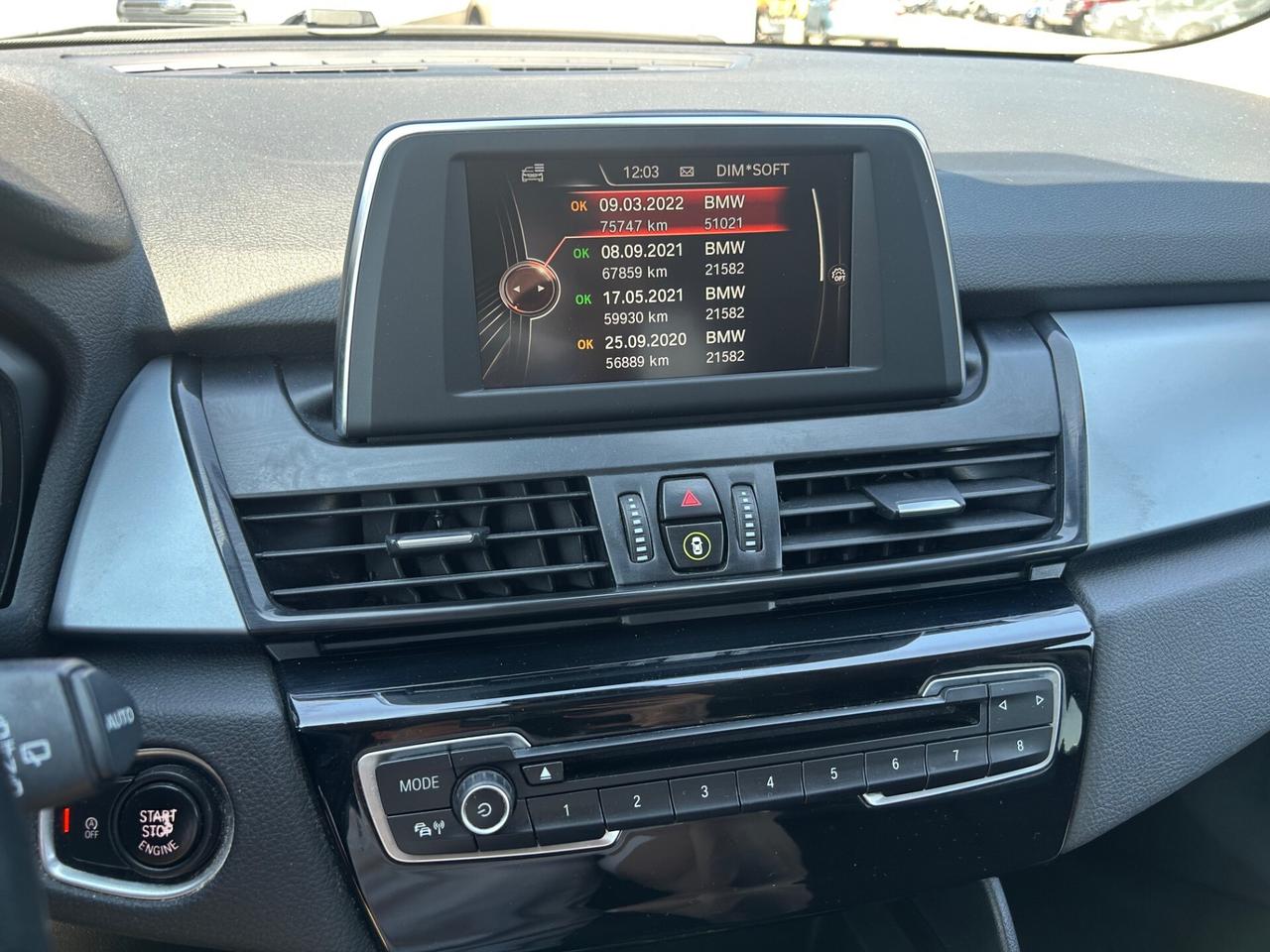 Bmw 218d Active Tourer Advantage