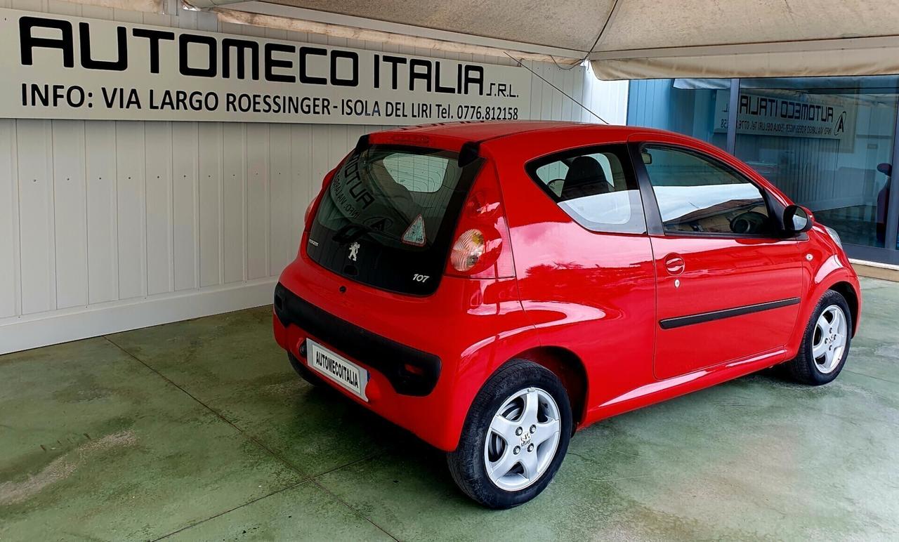 Peugeot 107 1.0 BENZ. - 2008 - KM. 127.000 UNIPRO