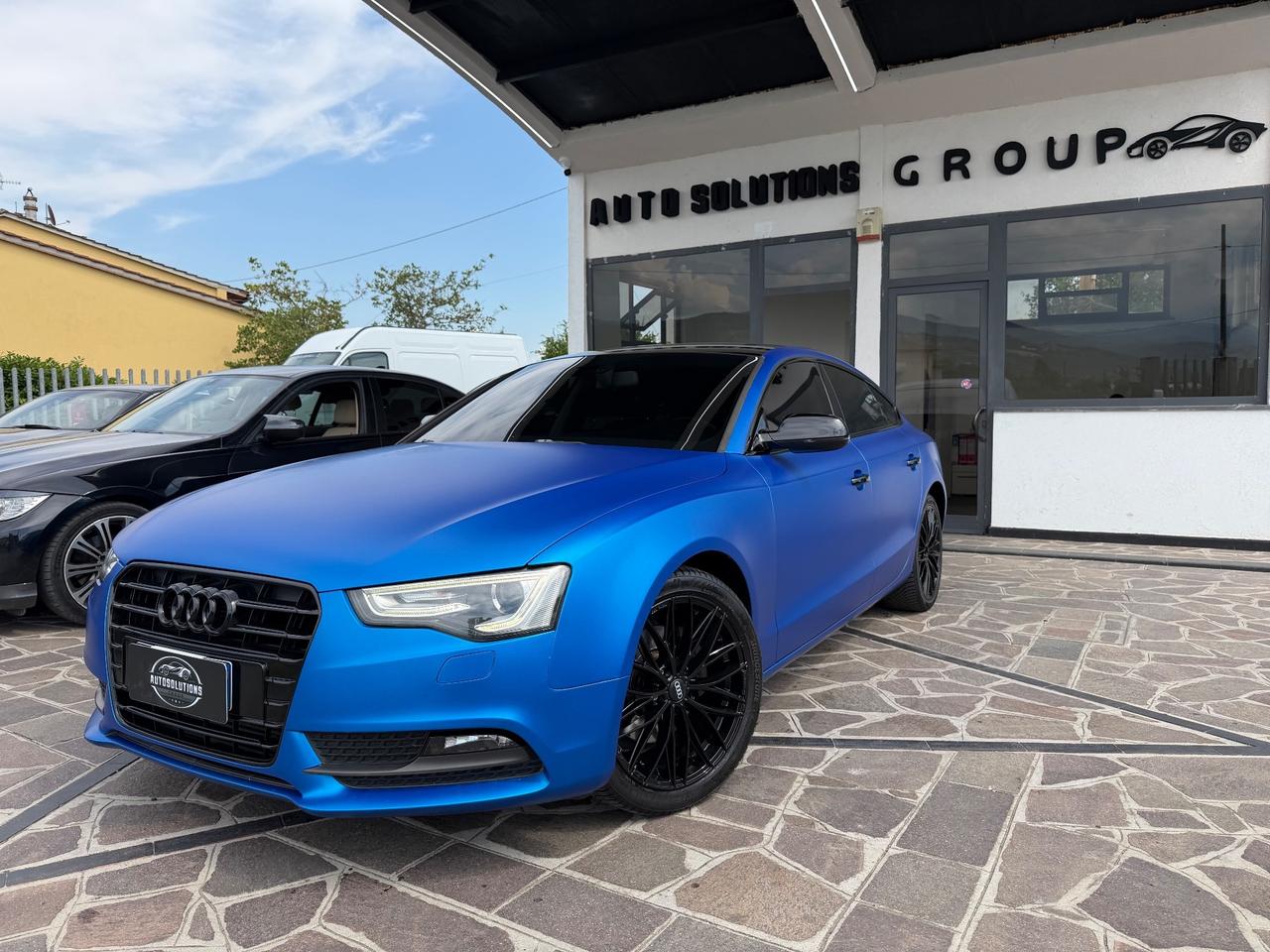 Audi A5 Sportback 2.0 tdi 177cv s-tronic Wraping Blu Opaco