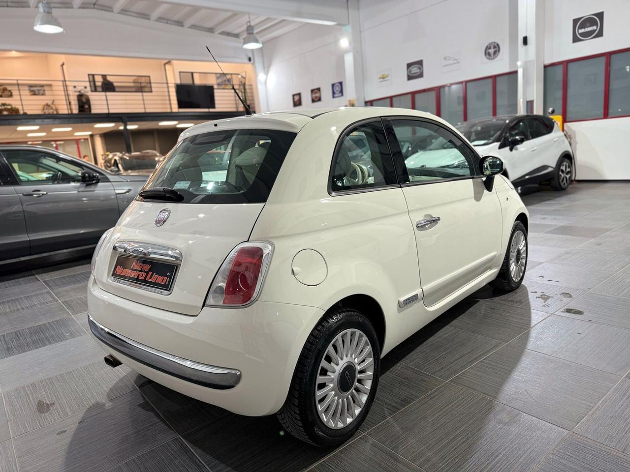 Fiat 500 1.2 benz 69cv Lounge 2010 Con soli 100.000KM