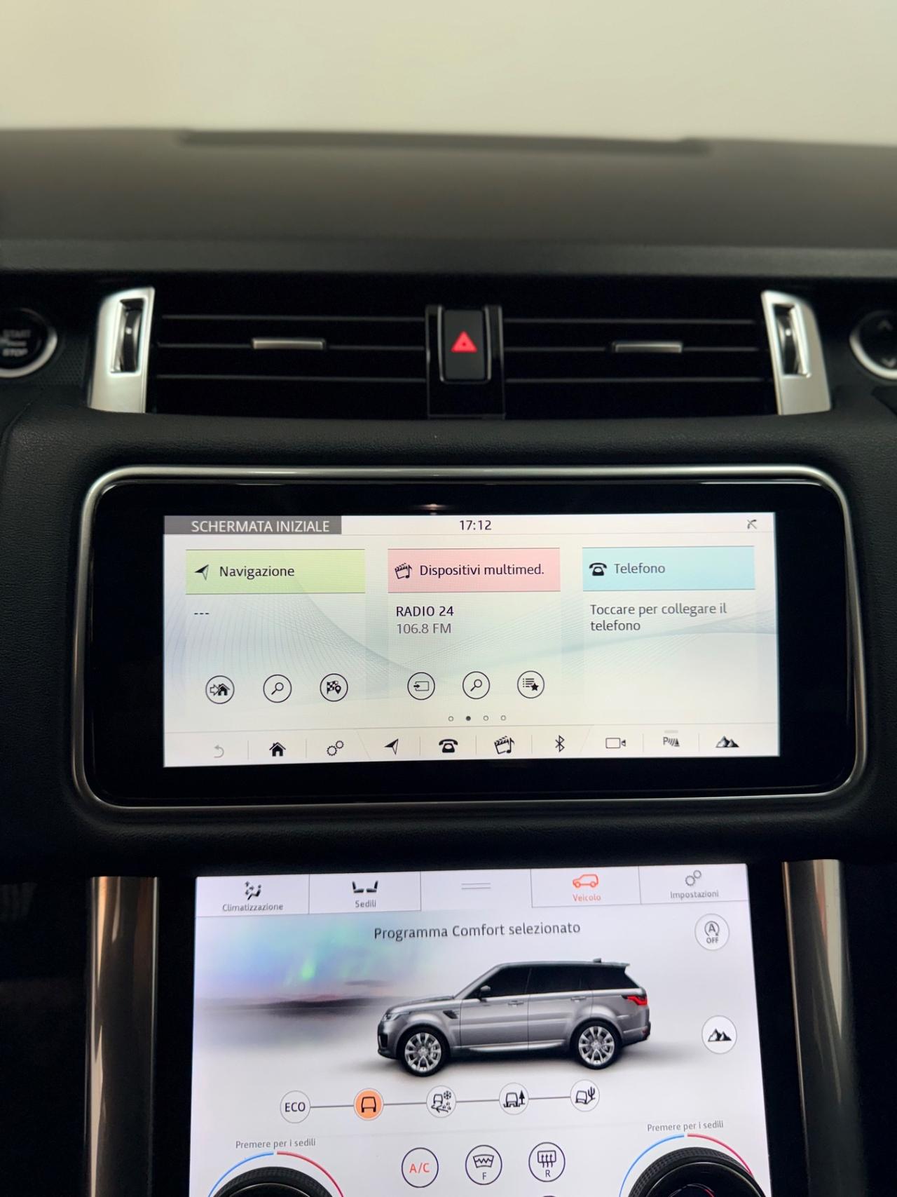 Land Rover Range Sport 3.0D L6 249 CV HSE Dynamic Stealth 12/2021 EURO 6D TEMP