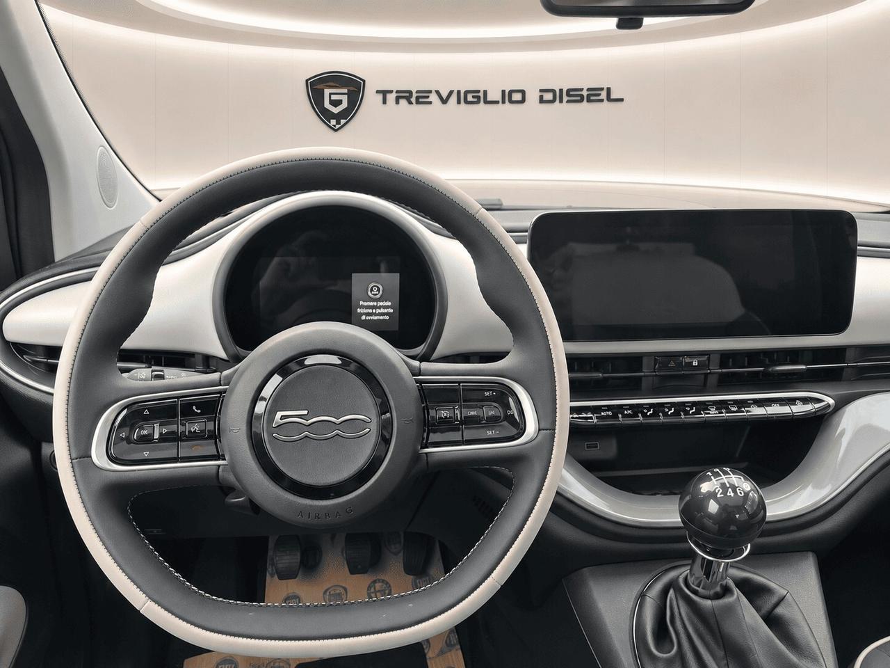 Fiat 500 Berlina Hybrid La Prima KM ZERO