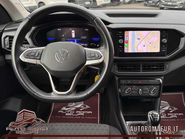 VOLKSWAGEN T-Cross 1.0 TSI Sport PREZZO REALE! TAGLIANDI VW! CARPLAY