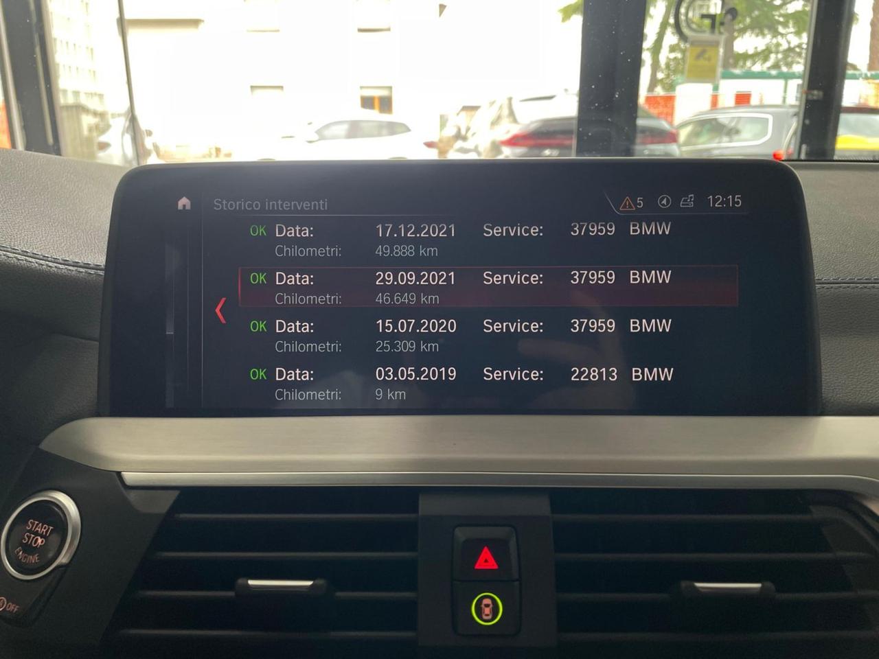 BMW X3 XDrive 25d M-Sport C.20" Led msport Camera Pelle