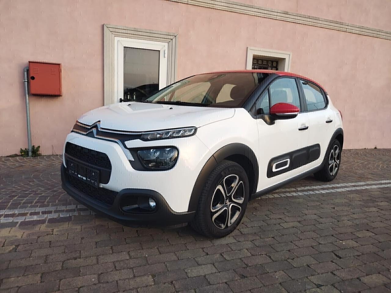 Citroen C3 Shine tetto rosso
